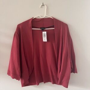 NWT Torrid 3/4 Sleeve Scallop Shrug Sweater